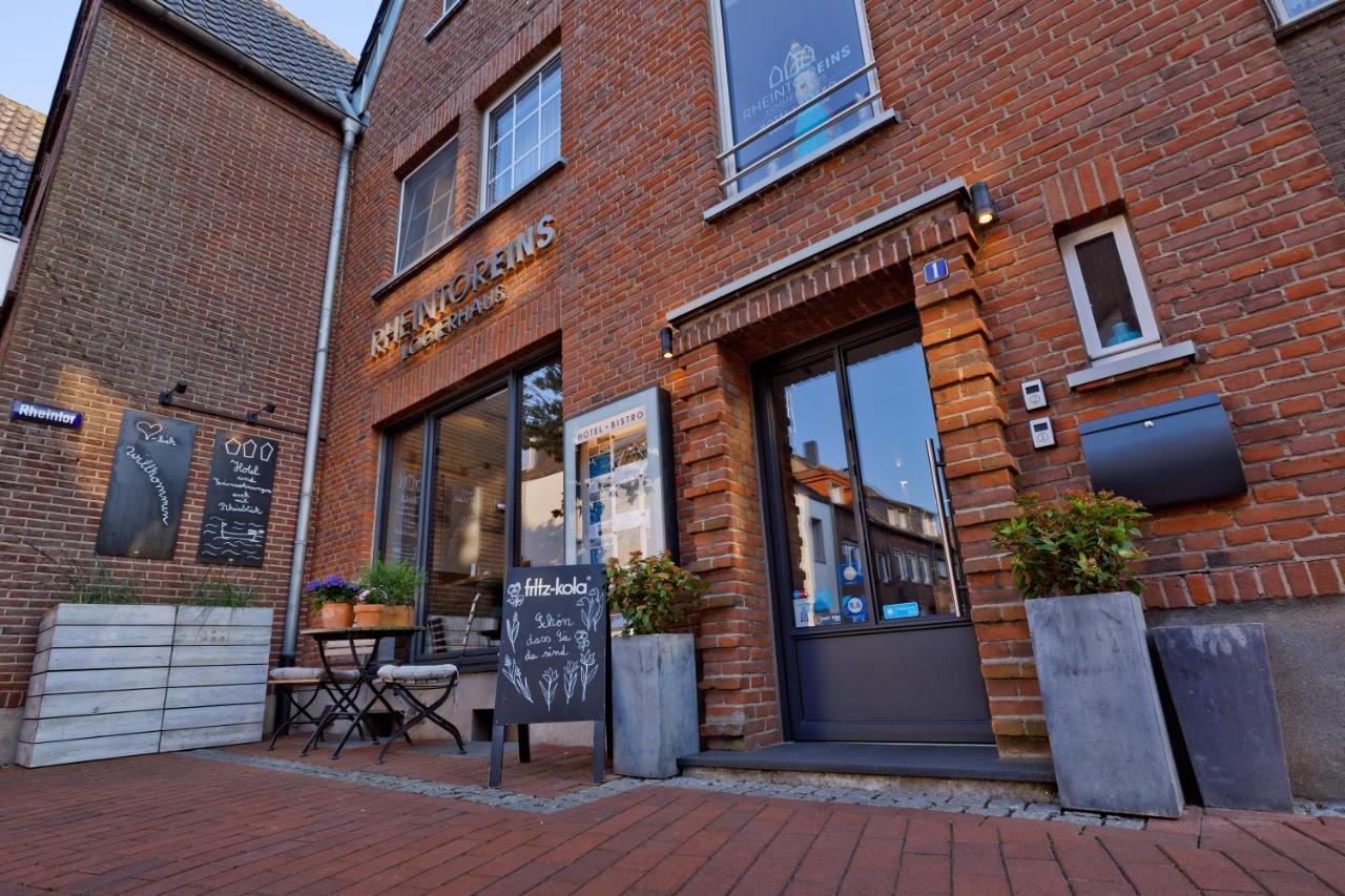 Logierhaus Rheintoreins Rees Exterior foto